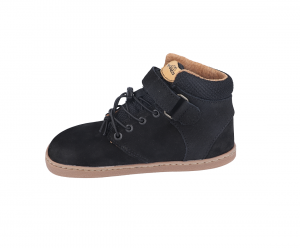 Barefoot kotníkové boty Pegres BF56 - černé bok