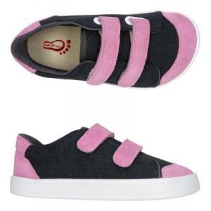 Bar3foot Cross Denver sneakers - black/pink | 31, 32, 33, 34, 36