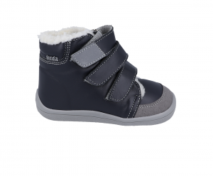 Beda Barefoot Luc with trench - winter boots with membrane