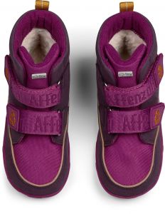 Dětské zimní barefoot boty Affenzahn comfy vegan - Bird shora