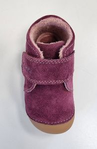Barefoot Lurchi winter barefoot boots - Fonsi bordo