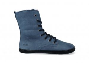 Barefoot zimní boty Koel Faro blue
