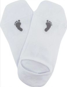 Voxx Adult Socks - Barefoot sneaker - white