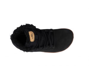 Barefoot zimní boty Pegres BF83 - černé shora