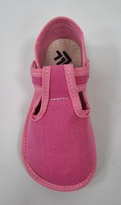 Ef barefoot papučky AY0101 fuxia shora