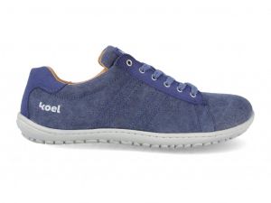 Women's barefoot sneakers Koel - Ivanna textile blue