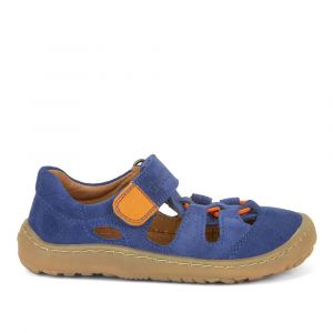 Barefoot sandálky Froddo Elastic - blue electric