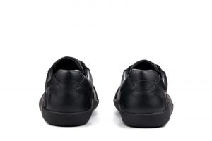 Barefoot tenisky Ahinsa shoes Pura 2 černé zezadu