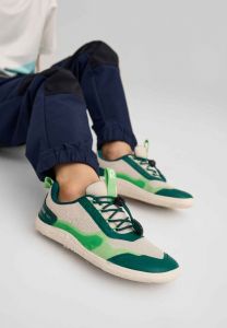 Celoroční tenisky Reima Tallustelu s membránou green/beige na noze