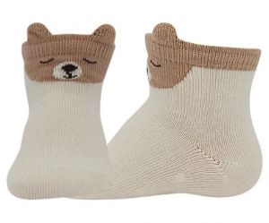 Baby socks Boma - Mishanek ABS - off-white