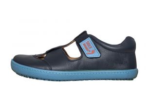 Kožené sandále Sole runner Ersa blue/blue