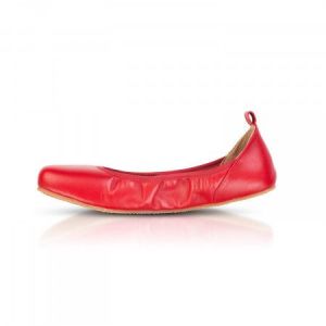 Shapen barefoot balerínky Tulip 3.0 cherry - wide bok