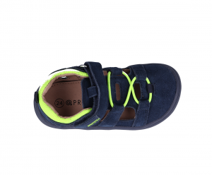 Barefoot sandále Protetika Kendy marine shora