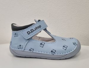 DDstep 070 sandálky modré - tygříci