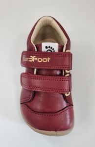Celoroční boty Bar3foot Elf Step - vínové shora