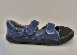 Jonap barefoot sandals B21 blue denim | 31, 32, 33, 34, 35