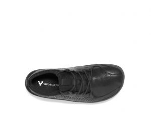 Vivobarefoot Primus School J leather black shora