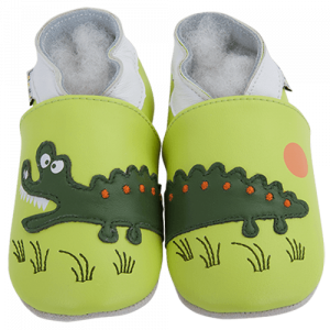 Barefoot Lait et Miel crocodile slippers