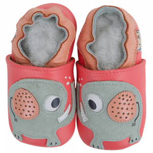 Lait et Miel elephant slippers | 6-12 M, 12-18 M
