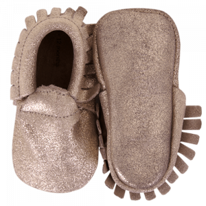 Barefoot Lait et Miel gold slippers