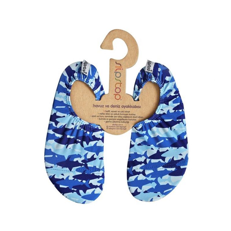 Barefoot Slipstop BLUE SHARKS